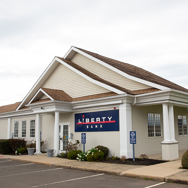Liberty Bank branch exterior