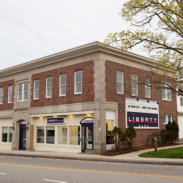 Liberty Bank branch exterior