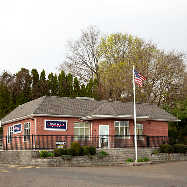 Liberty Bank branch exterior
