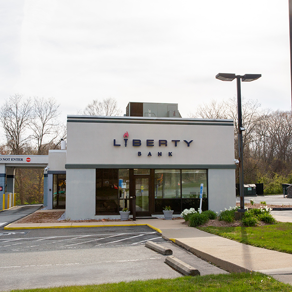 Liberty Bank branch exterior