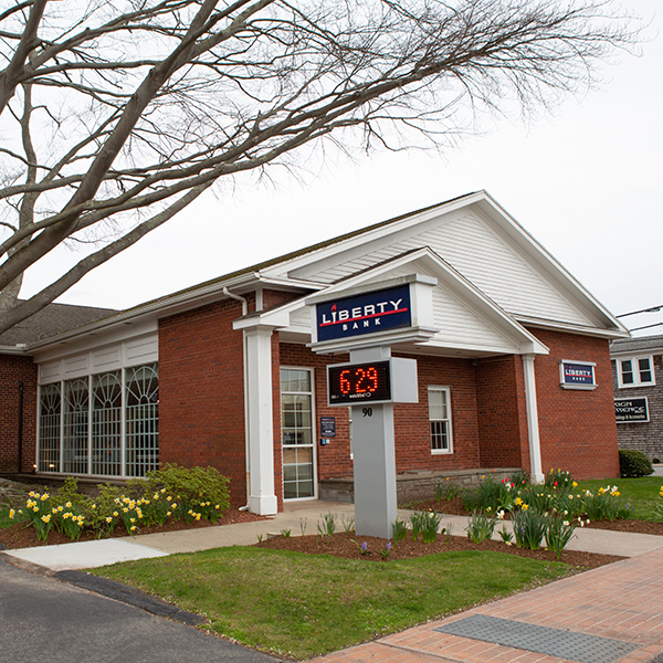 Liberty Bank branch exterior