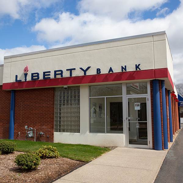 Liberty Bank branch exterior