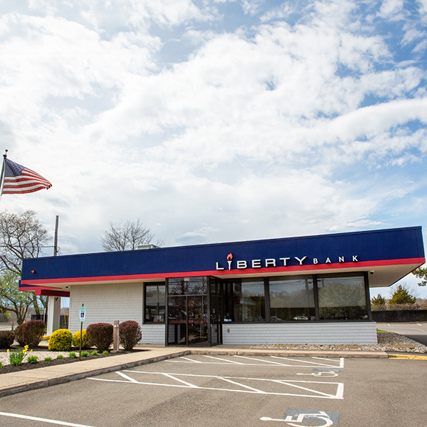 Liberty Bank branch exterior